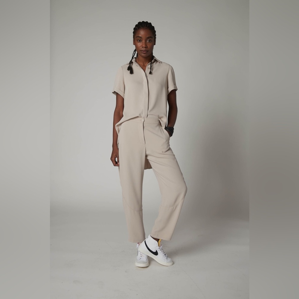 Ruti The Wide-ish Pants Women’s size 0 in Beige / Cream